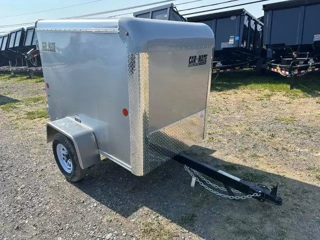 Car Mate 4x6 Enclosed Cargo Trailer Single Rear Door - Image 5