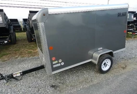 Car Mate 4x8.5 Enclosed Cargo Trailer