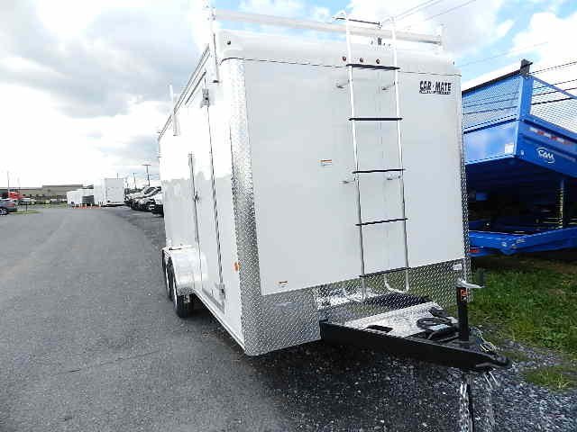 Car Mate 7x16 Enclosed Contractor Trailer - Image 3