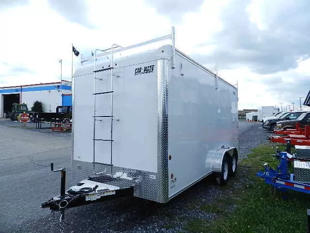 Car Mate 7x16 Enclosed Contractor Trailer - Image 6