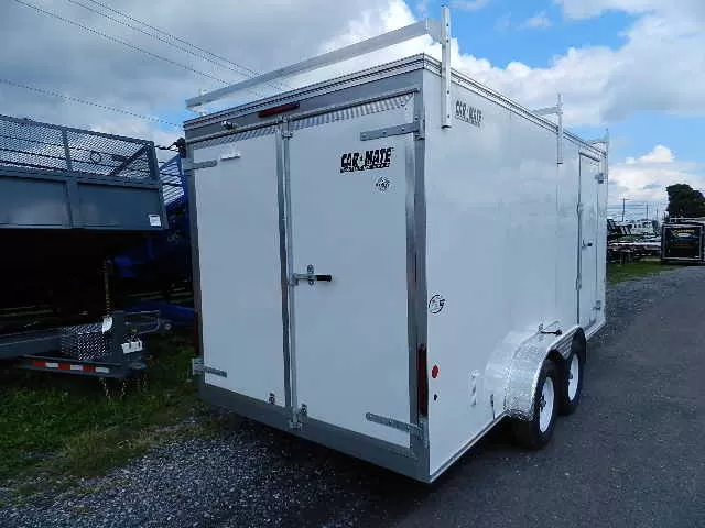 Car Mate 7x16 Enclosed Contractor Trailer - Image 7