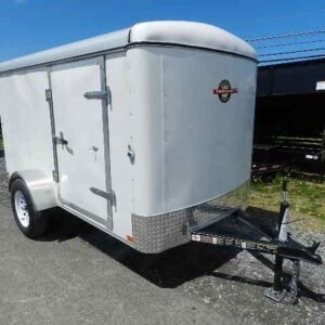 Carry On 5x10 Enclosed Trailer Rear Ramp Door