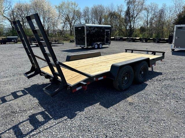 Carry-On 7x16 Equipment Trailer Ladder Ramps - Image 4