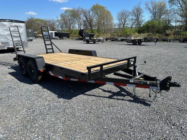 Carry-On 7x16 Equipment Trailer Ladder Ramps