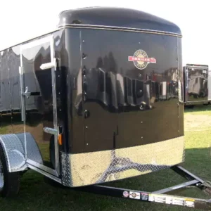 Carry On 5x8 Enclosed Cargo Trailer Side Door