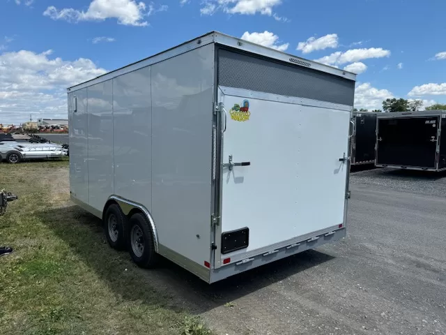 Covered Wagon 8.5x16 Enclosed Trailer – Landscape Package - Image 4