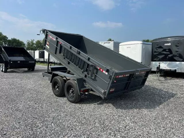 Covered Wagon 6x12 Prospector Dump Trailer - Image 6