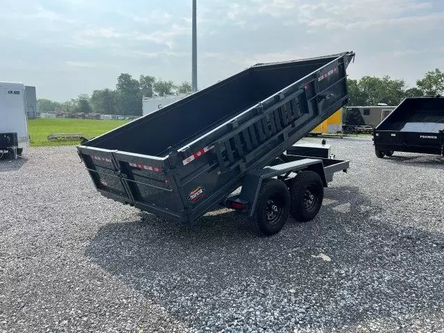 Covered Wagon 6x12 Prospector Dump Trailer - Image 3