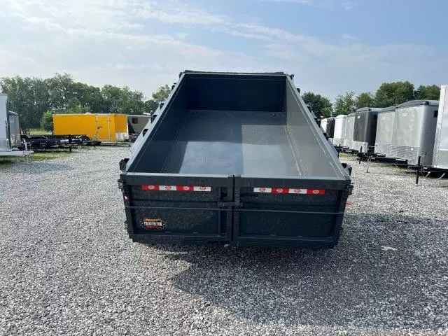 Covered Wagon 6x12 Prospector Dump Trailer - Image 2