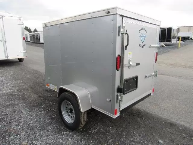 Diamond Cargo 4x6 Enclosed Cargo Trailer - Image 6