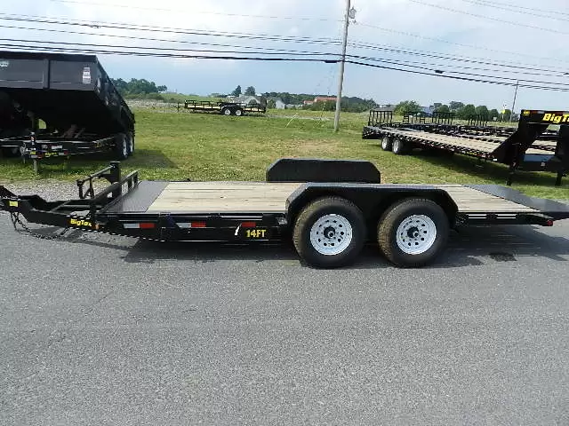 Big Tex 7x18 Full Tilt Equipment Trailer Removable Fenders - Image 5