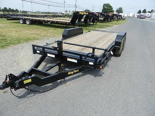 Big Tex 7x18 Full Tilt Equipment Trailer Removable Fenders - Image 2