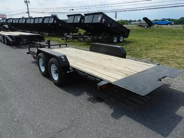 Big Tex 7x18 Full Tilt Equipment Trailer Removable Fenders - Image 4