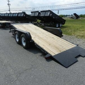 Big Tex 7x18 Full Tilt Equipment Trailer Removable Fenders