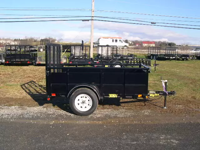Big Tex 5x8 Landscape Utility Trailer - Image 4