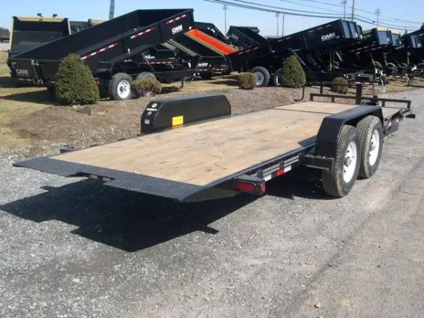 Big Tex 7x22 Equipment Trailer Split Tilt Deck - Image 3