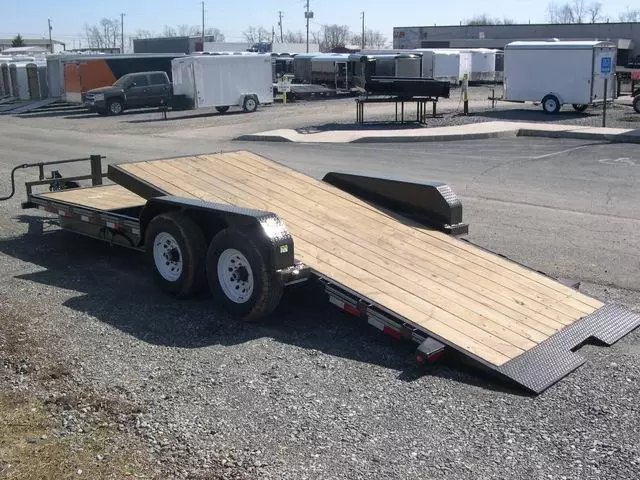 Big Tex 7x22 Equipment Trailer Split Tilt Deck