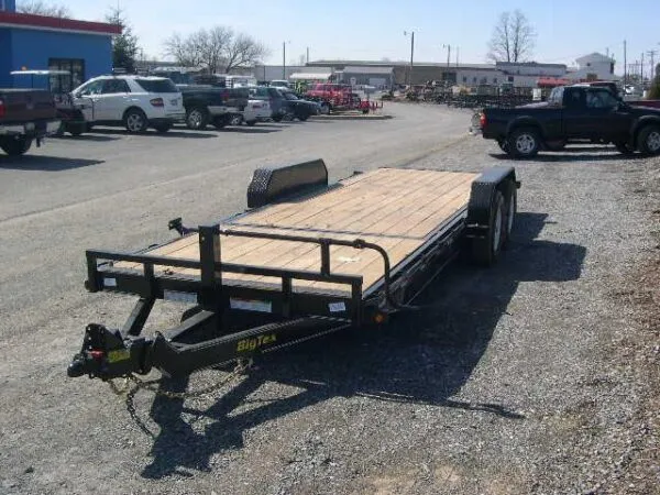 Big Tex 7x22 Equipment Trailer Split Tilt Deck - Image 2