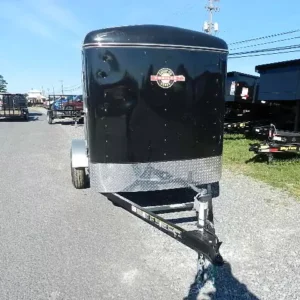 Carry On 5x8 Enclosed Cargo Trailer Ramp Door