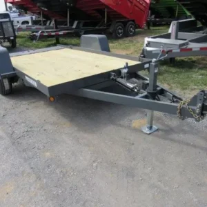 Premier 6x12 Equipment Trailer Single Axle Tilt Deck
