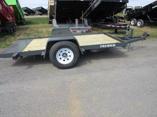 Premier 6x12 Equipment Trailer Single Axle Tilt Deck - Image 4