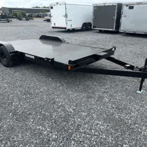 Premier 7x18 Steel Deck Open Car Trailer