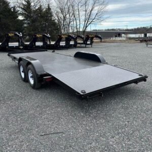Premier 7x20 Steel Deck Open Car Trailer
