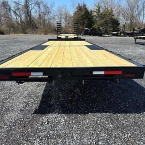 Premier 8.5x24 Deckover Equipment Trailer Slide Out Ramps