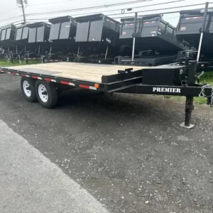 BWise 7x12 Equipment Trailer Single Axle Tilt Deck