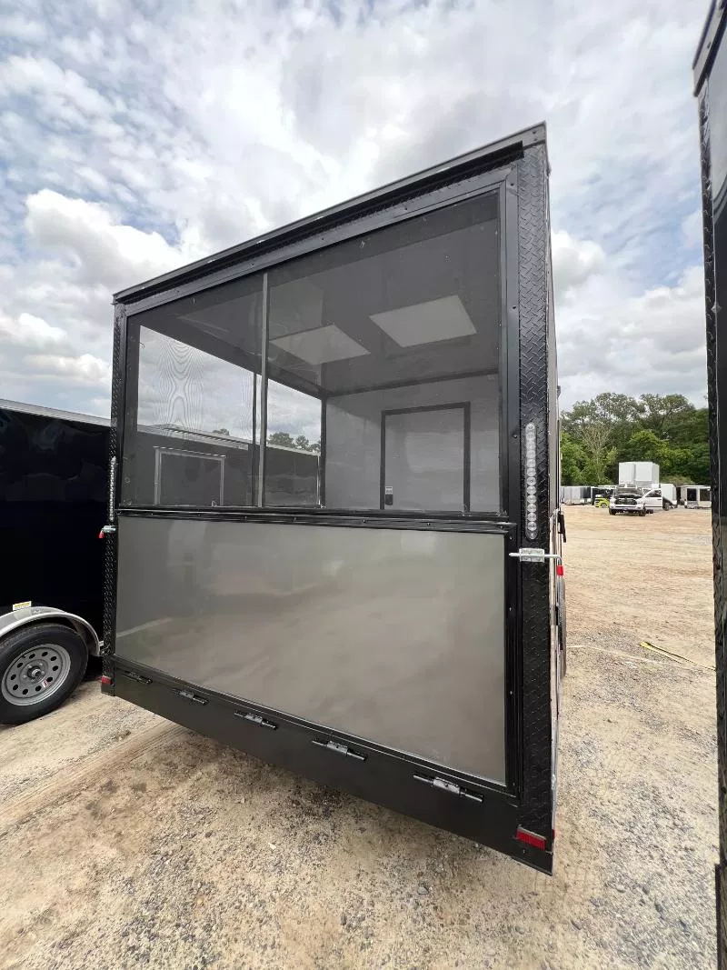 Tatinium Screened in Porch Trailer 8.5x24TA - Image 9