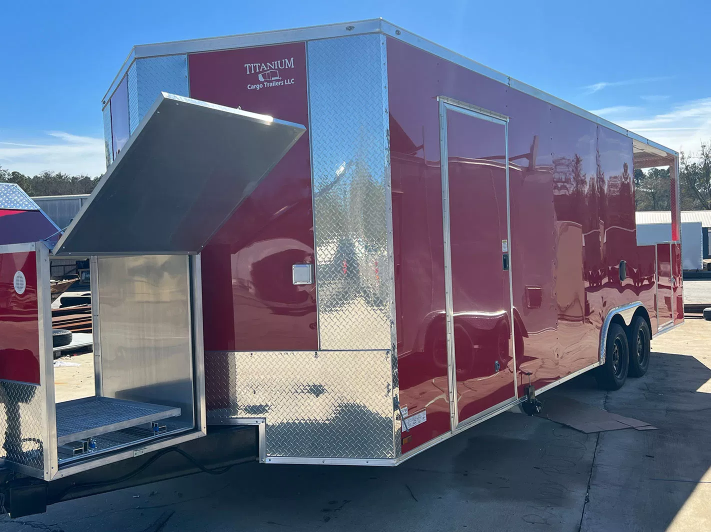 Tatinium Concession Cargo Trailer 8.5x24 - Image 7