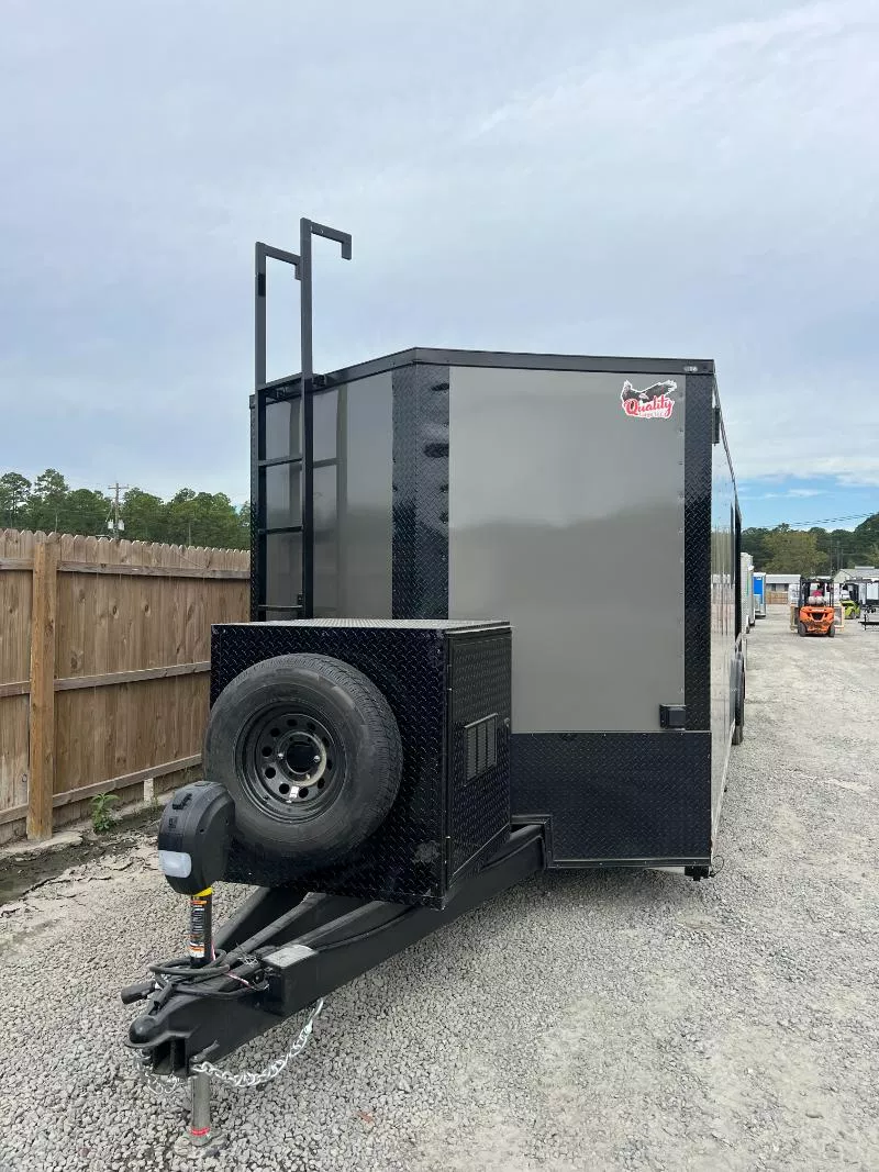 Drone Enclosed Trailer Hybrid 8.5x32TA - Image 4