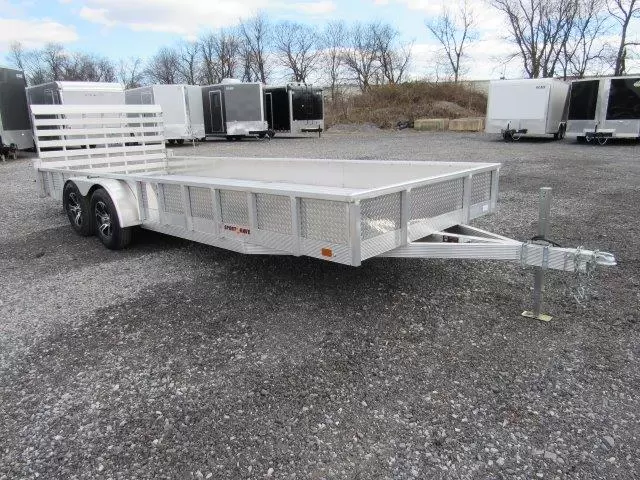 Sport Haven 7x20 Aluminum Landscape Trailer